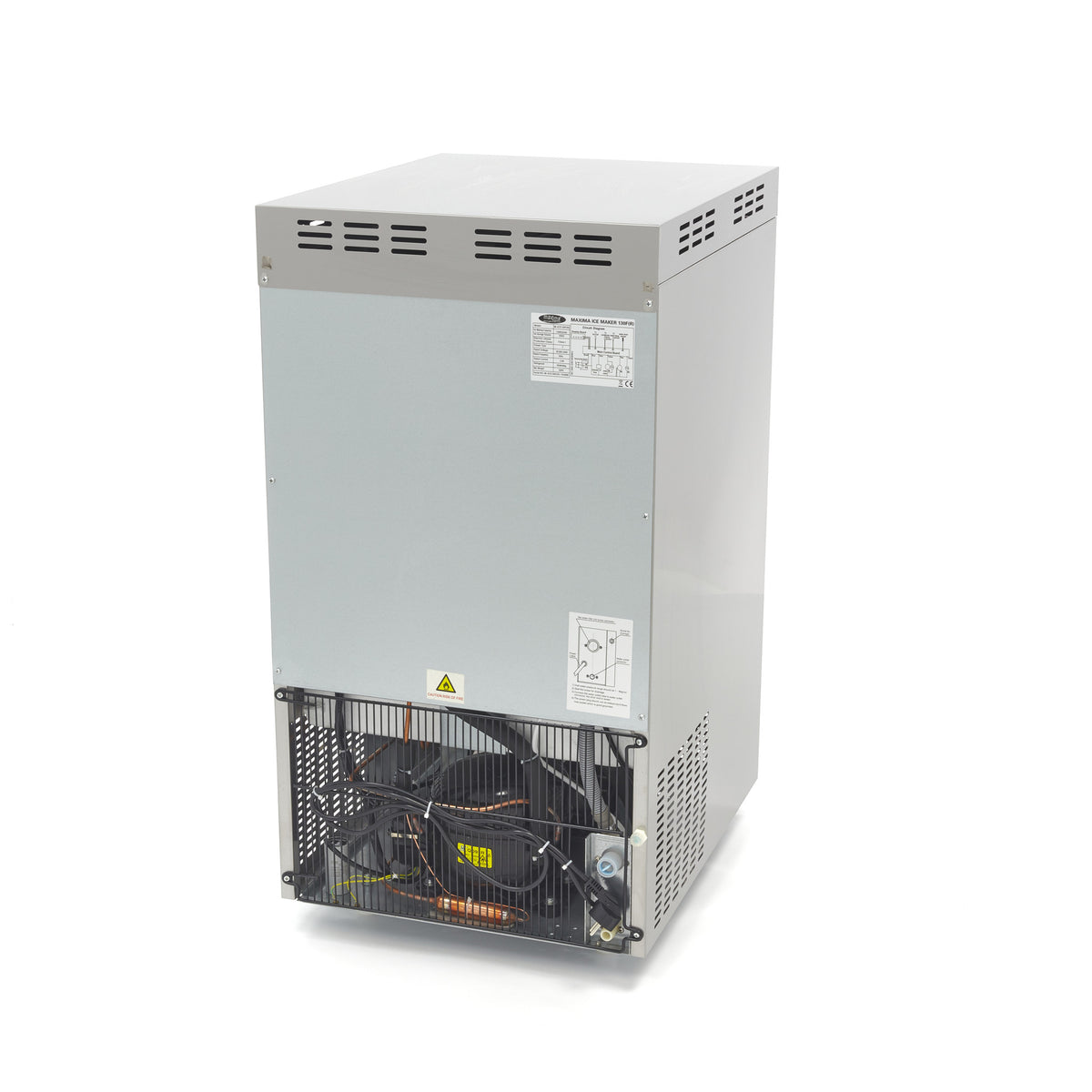 Máquina de Hielo - Profesional - 130kg/día - Triturado/Escamado - Refrigerado por Aire