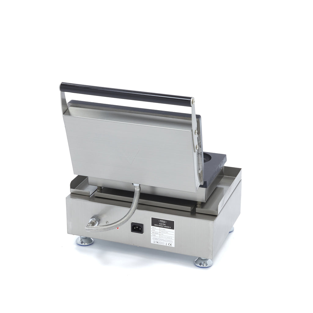 Donut-Maschine - Professionell - 6 Donuts - Ø8cm - mit integriertem Timer