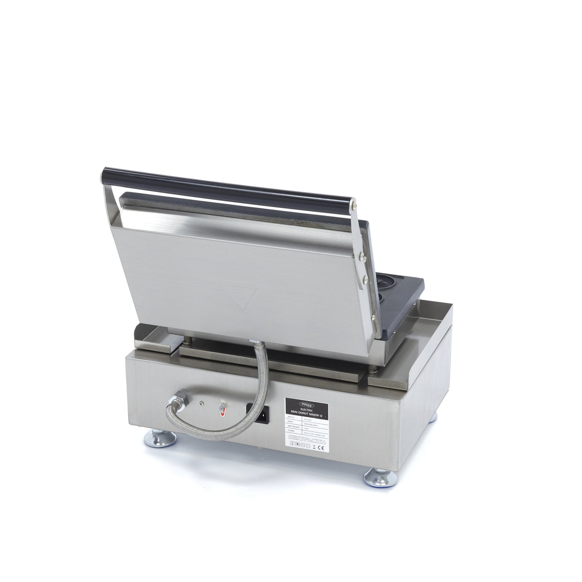 Mini-Donut-Maschine - Professionell - 12 Mini-Donuts - Ø5cm - mit integriertem Timer