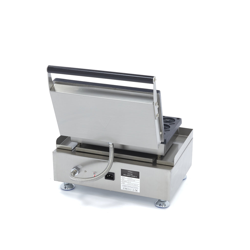 Mini-Donut-Maschine - Professionell - 15 Mini-Donuts - Ø5cm - mit integriertem Timer