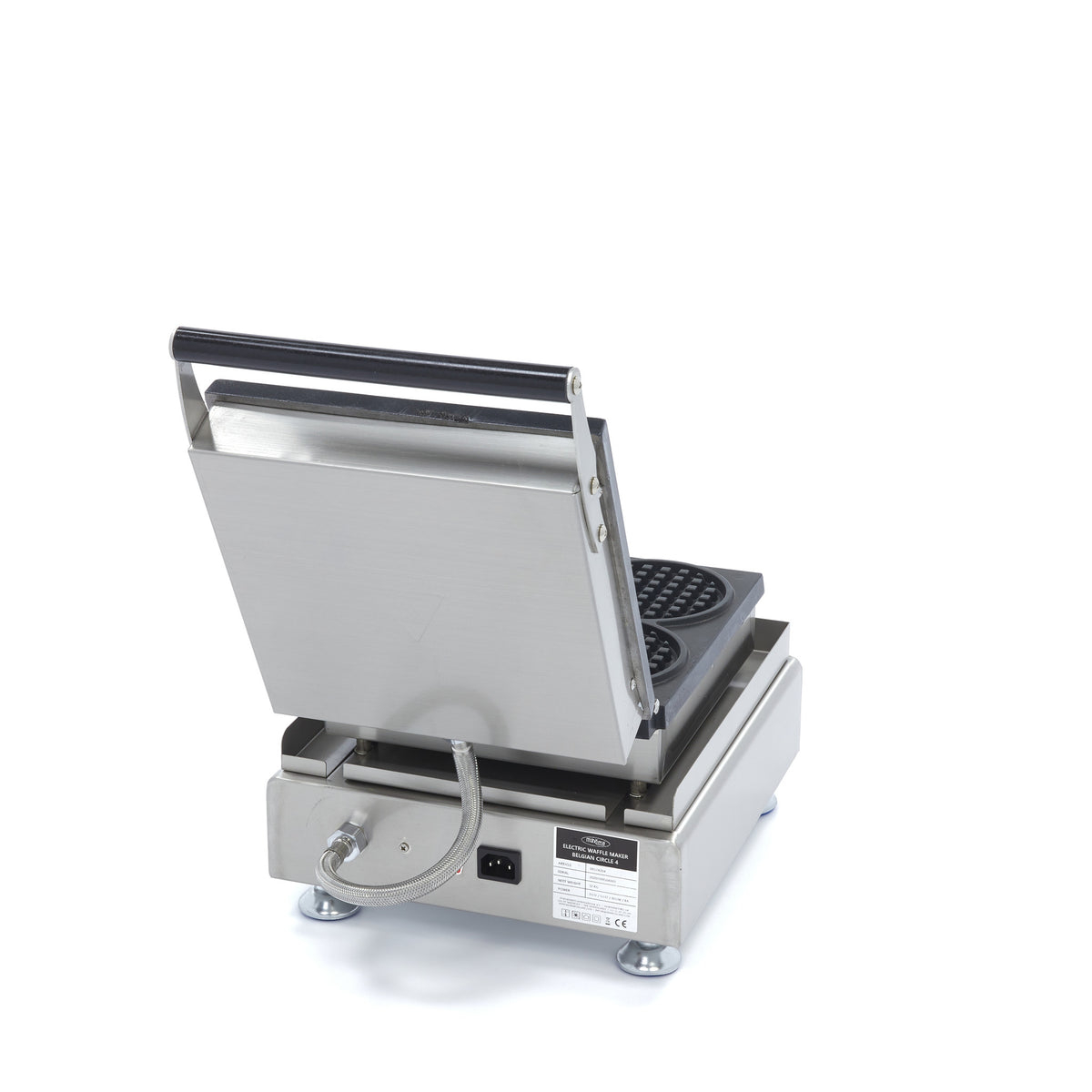 Waffeleisen - Professionell - 4 Waffeln - Mini Rund