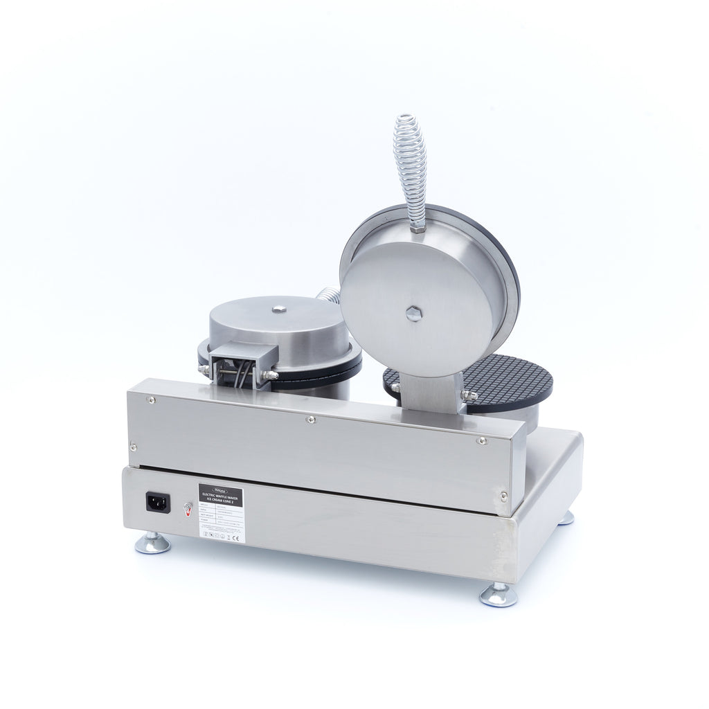Piastra doppia per coni gelato - Professionale - 2 piastre