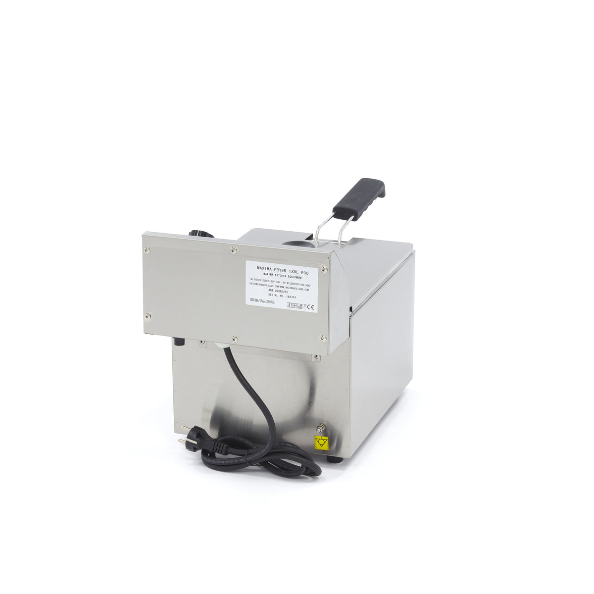 Fritteuse - Professionell - 8L - 1 Korb - bis zu 1,4kg Pommes frites