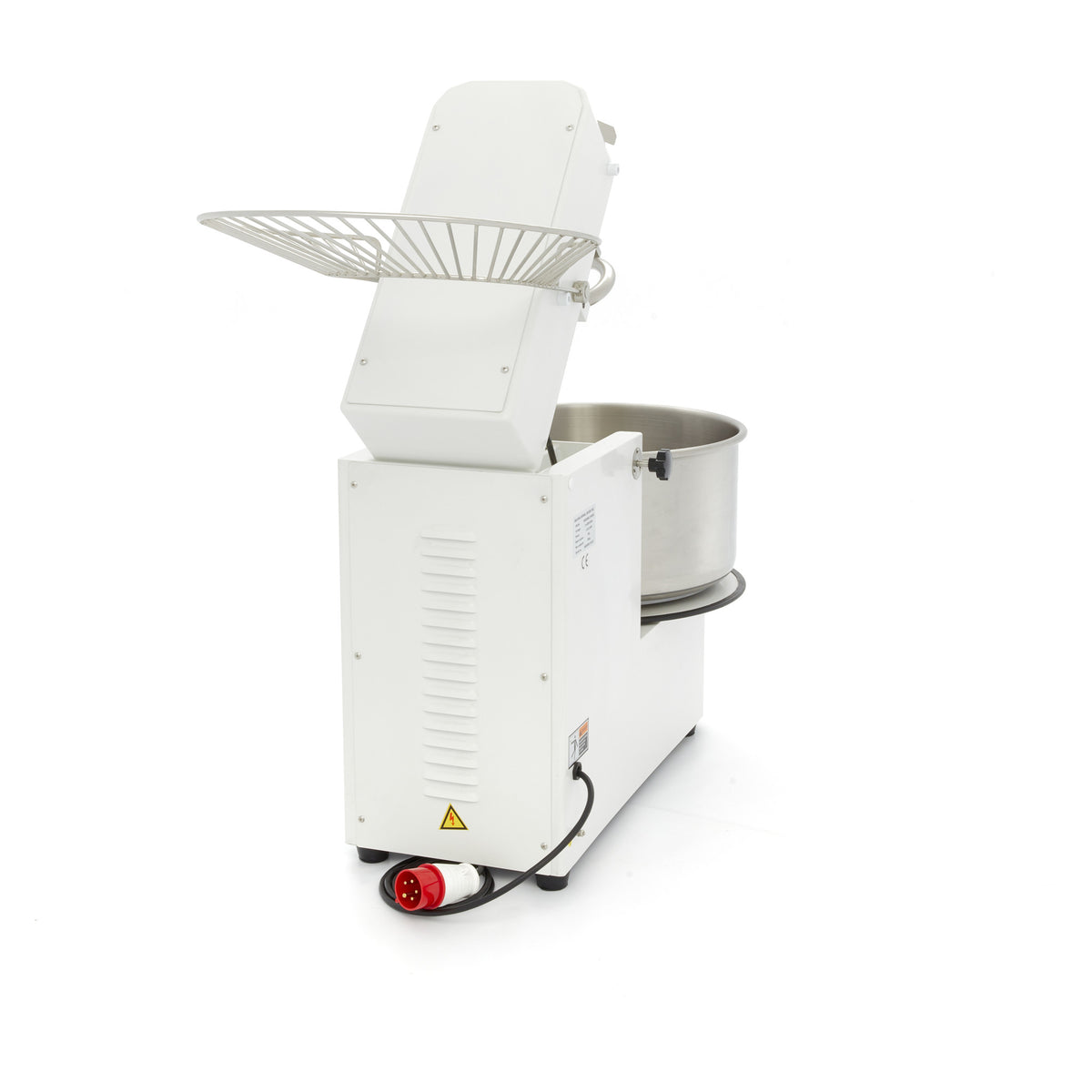 Spiralkneter - Professionell - 50L - 30kg Teig - 2 Geschwindigkeiten - Herausnehmbarer Kessel - 400V