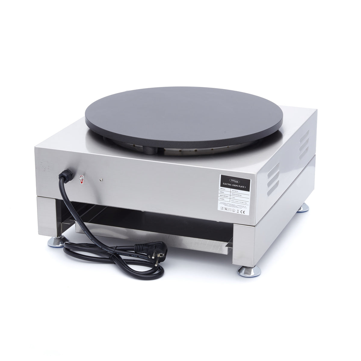 Crêpe-Eisen - Professionell - Einzel-Crêpe - 40cm - inkl. Teigverteiler