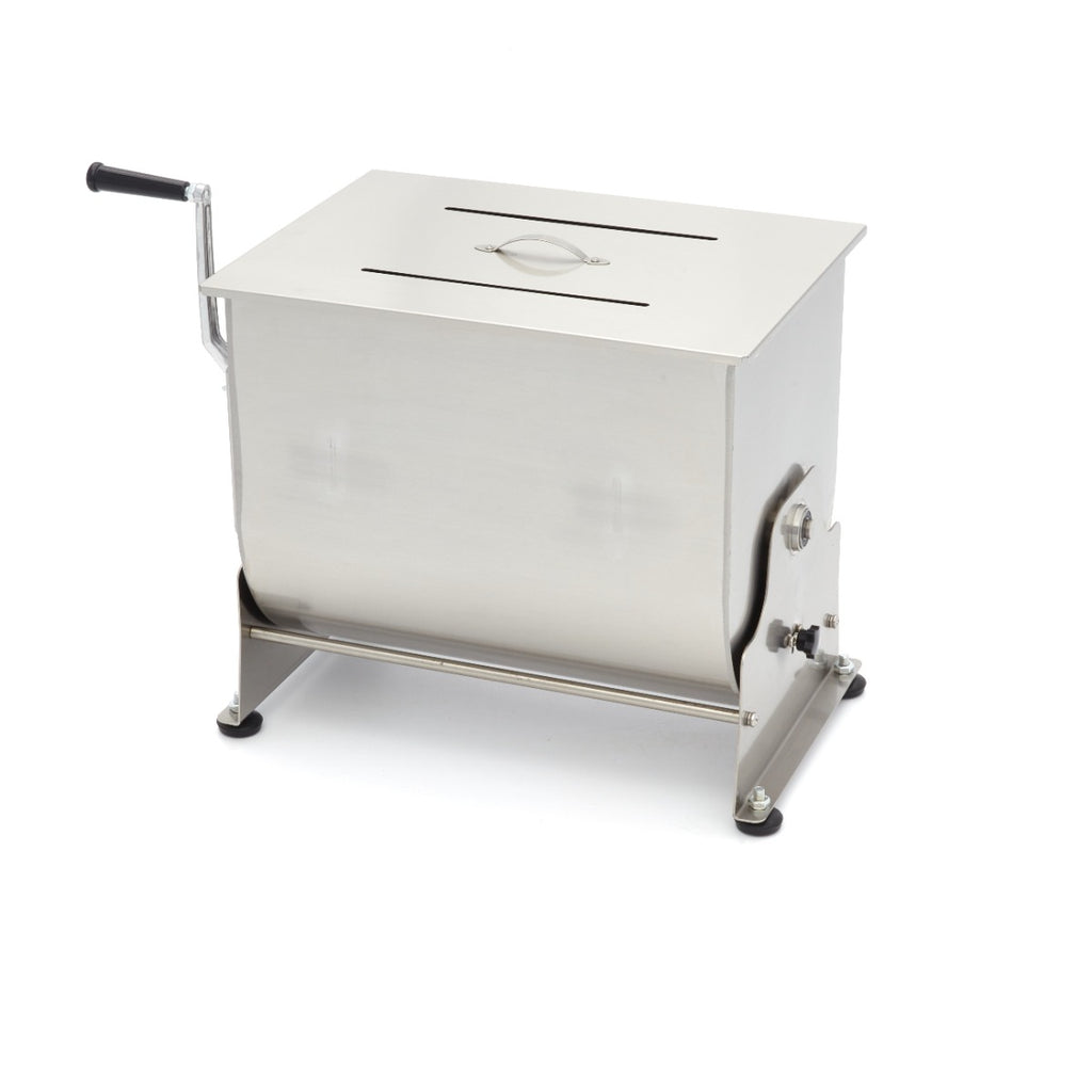 Mezclador de Carne - Profesional - 50L - 43kg Carne - Recipiente Inclinable - Manual