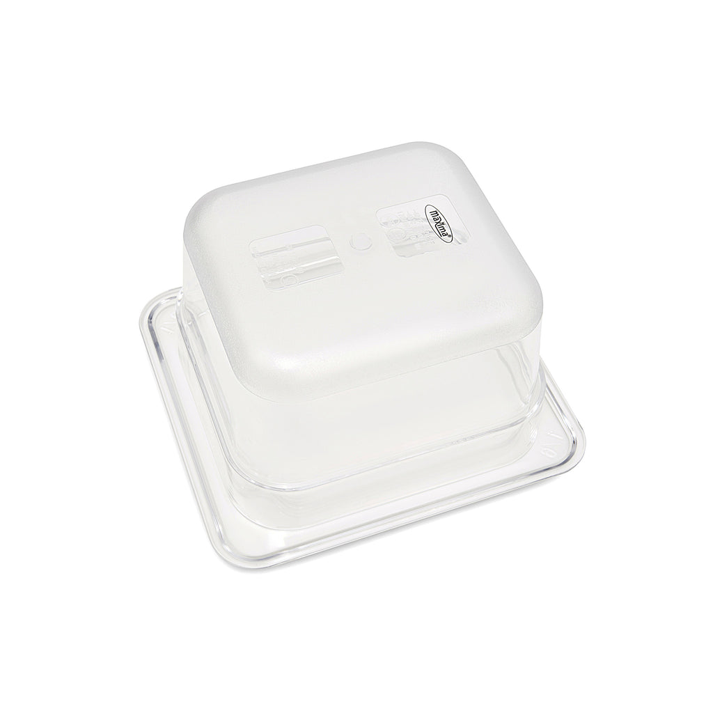 Contenitore Gastronorm - Professionale - 1/6 GN - 10cm di profondità - Policarbonato