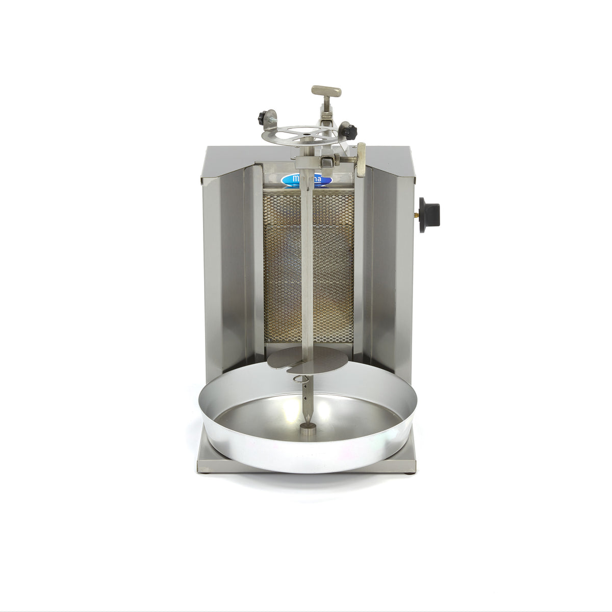 Kebabgrill - Professionell - 1 Brenner - 10kg Fleisch - Gas