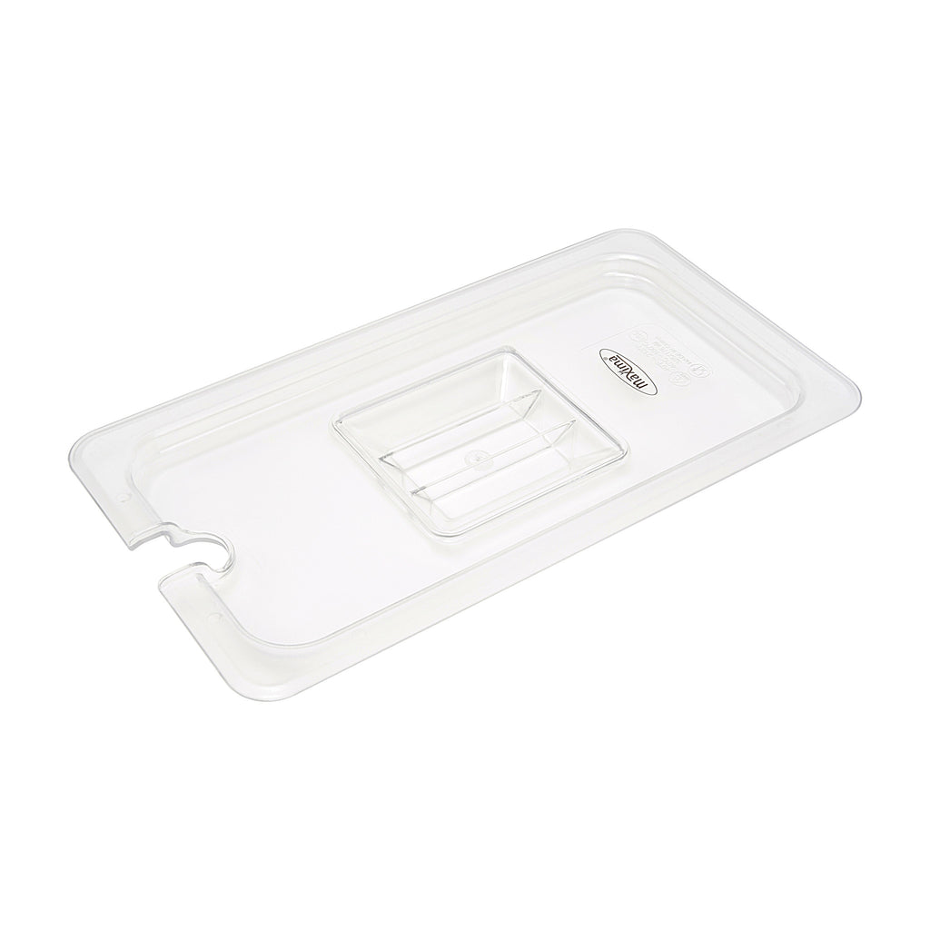 Tapa Gastronorm - Profesional - 1/3 GN - Policarbonato - Con Escotadura