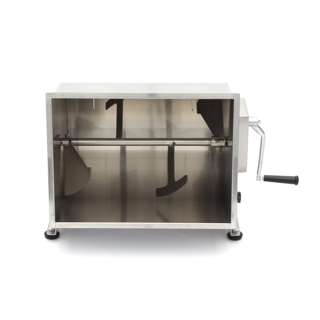 Mezclador de Carne - Profesional - 50L - 43kg Carne - Recipiente Inclinable - Manual