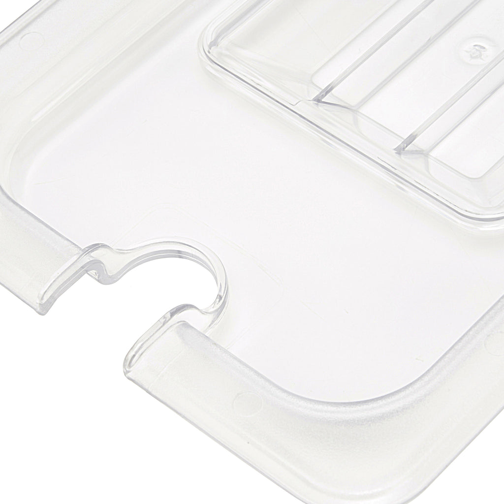 Gastronormdeksel - Professioneel - 1/4 GN GN - polycarbonaat - Met uitsparing