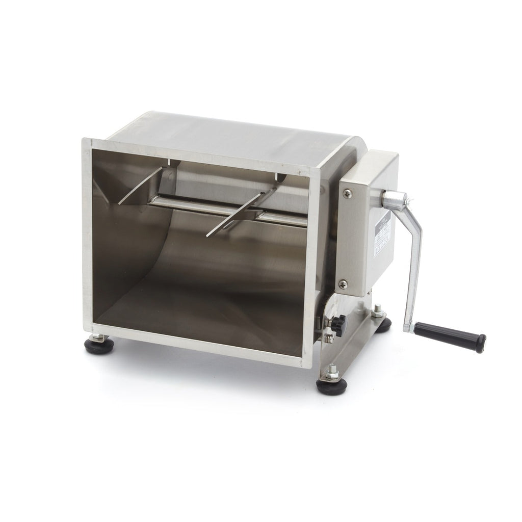 Mezclador de Carne - Profesional - 20L - 16kg Carne - Recipiente Inclinable - Manual