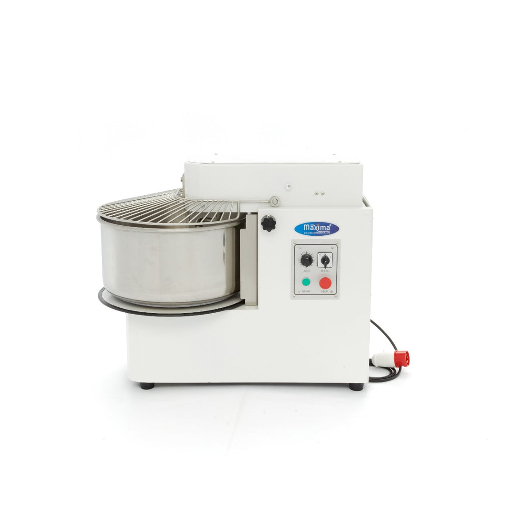 Spiralkneter - Professionell - 50L - 30kg Teig - 2 Geschwindigkeiten - Herausnehmbarer Kessel - 400V