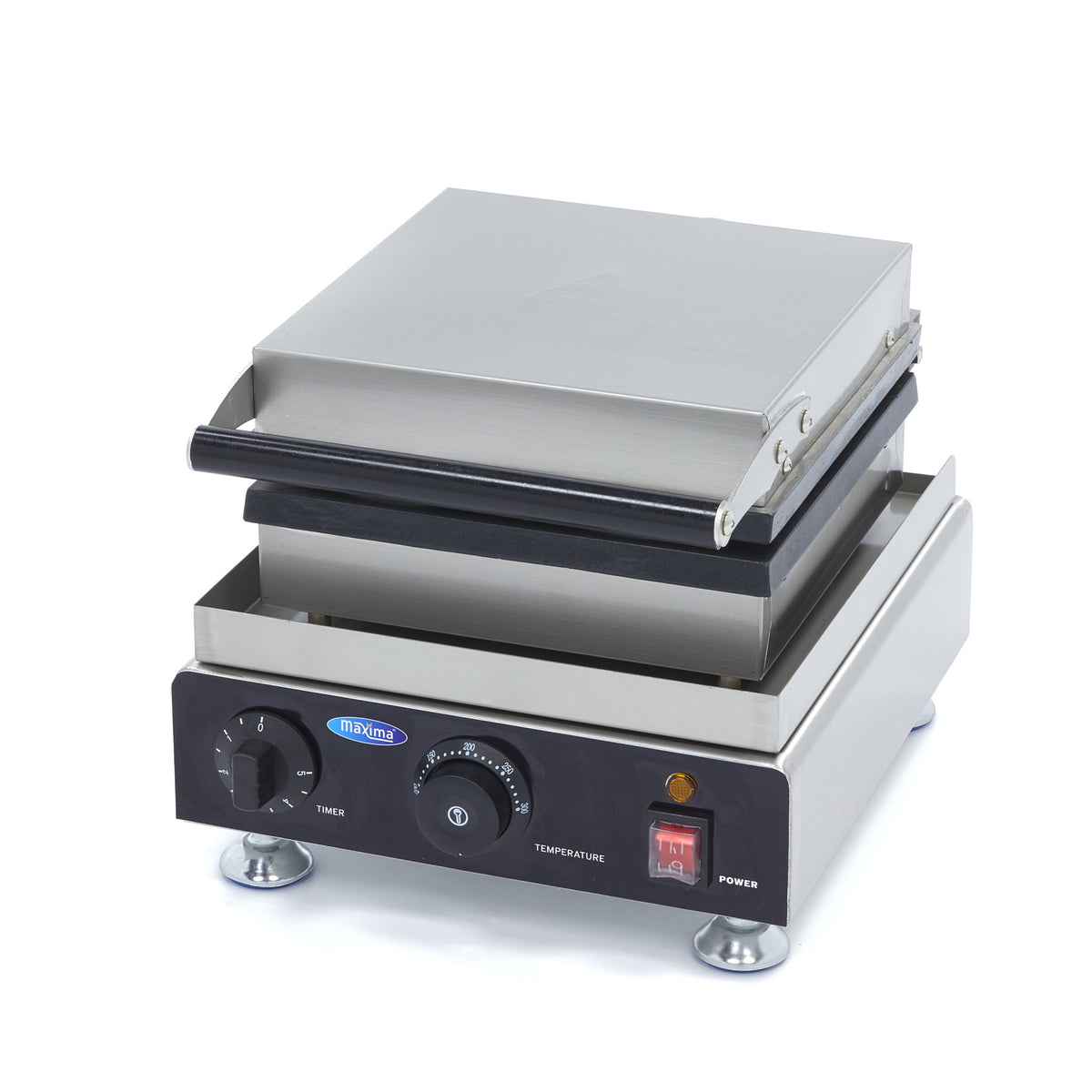 Waffeleisen - Professionell - 4 Waffeln - Mini Rund