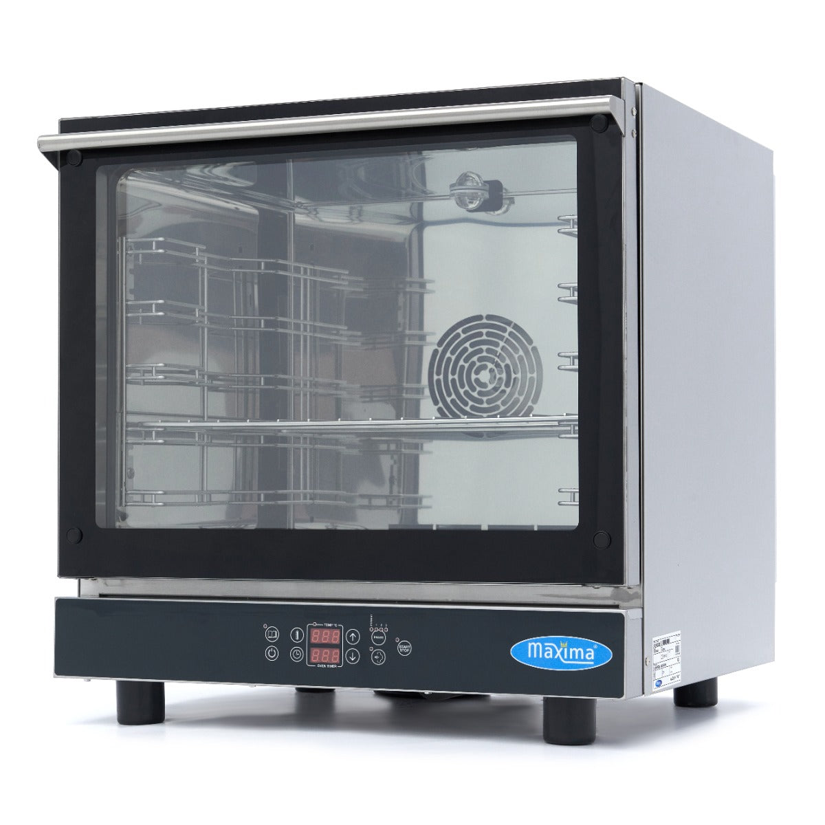Horno de Vapor Combinado - Profesional - para 5 Bandejas (1/1 GN / 60 x 40 cm) - Pantalla Digital - 400V