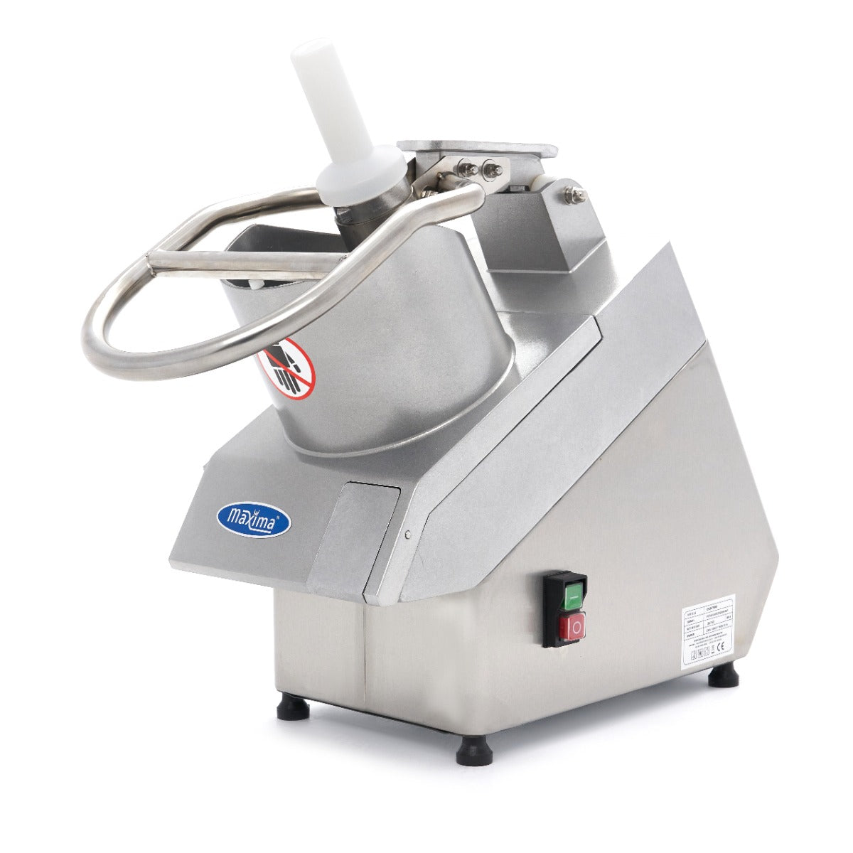Tagliaverdure - Professionale - fino a 450 kg/h - inclusi 5 dischi da taglio