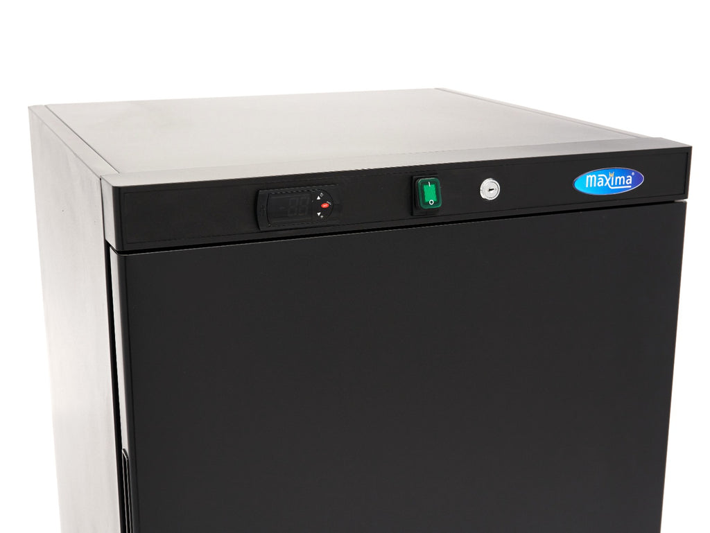Frigorífico - Profesional - 200L - 3 Estantes Ajustable - Negro