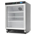 Kühlschrank - Professionell - 200L - schwarz - mit Glastür