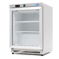 Congelador - Profesional - 200L - Acero Inoxidable - con Puerta de Cristal