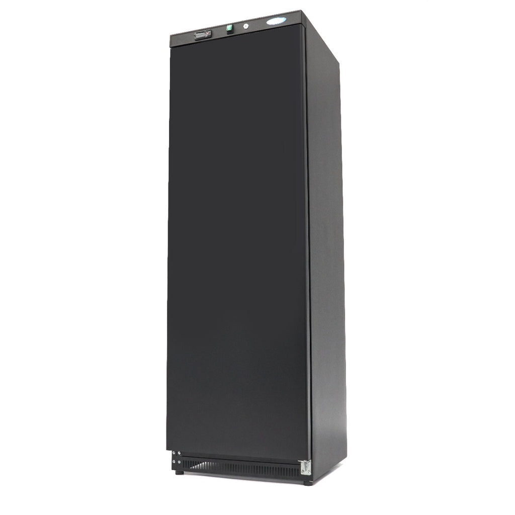 Frigorífico - Profesional - 400L - 4 Estantes Ajustable - Negro