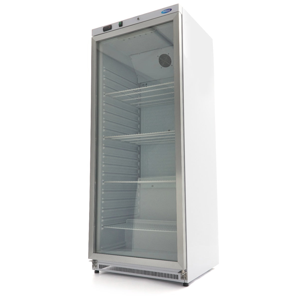 Kühlschrank - Professionell - 600L - Weiß - mit Glastür