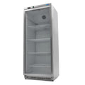 Frigorífico - Profissional - 600L - Aço inoxidável - com porta de vidro