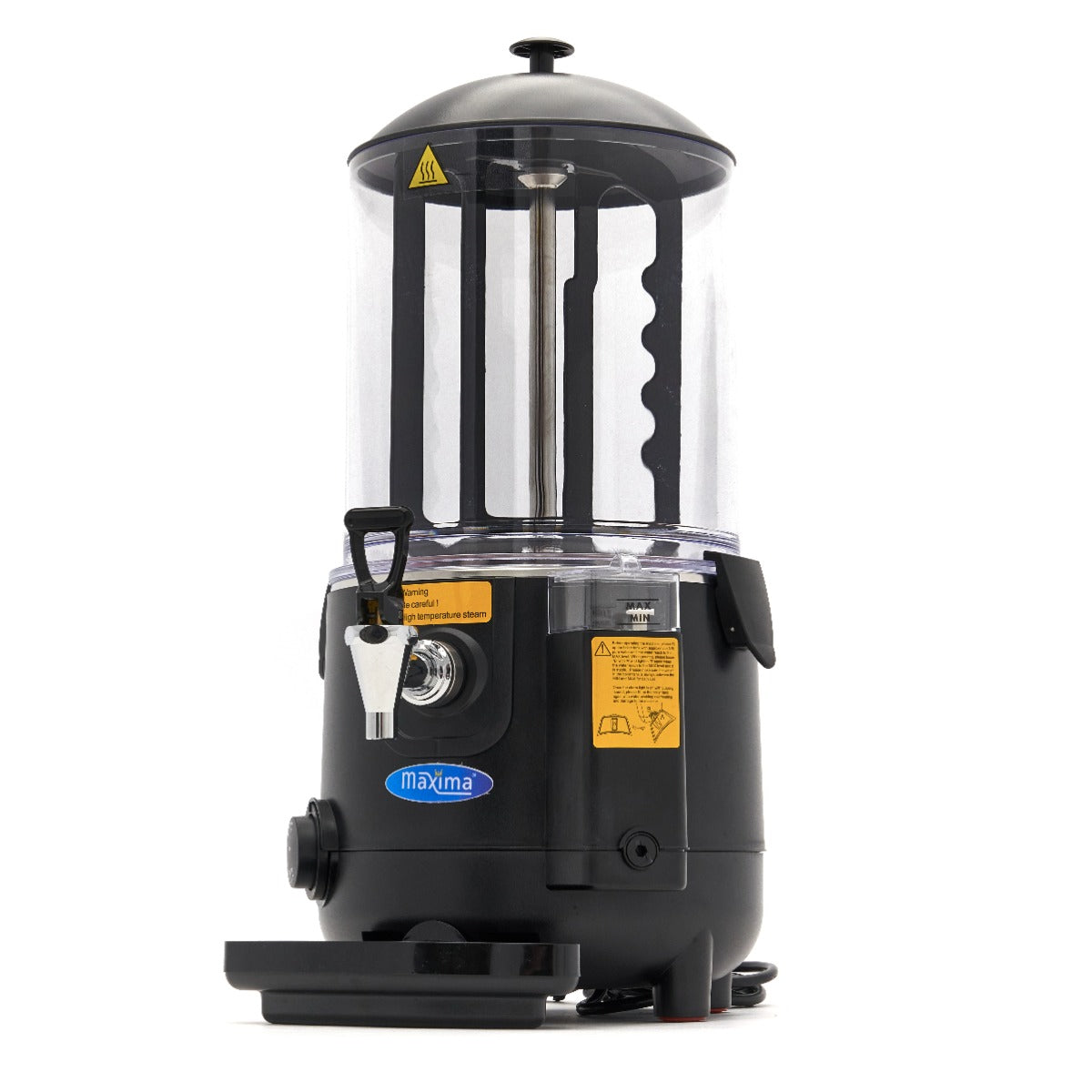 Dispensador de Chocolate Caliente - Profesional - 10L - Negro