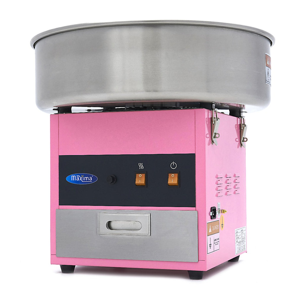 Zuckerwattemaschine - Professionell - Ø 52 cm - Rosa