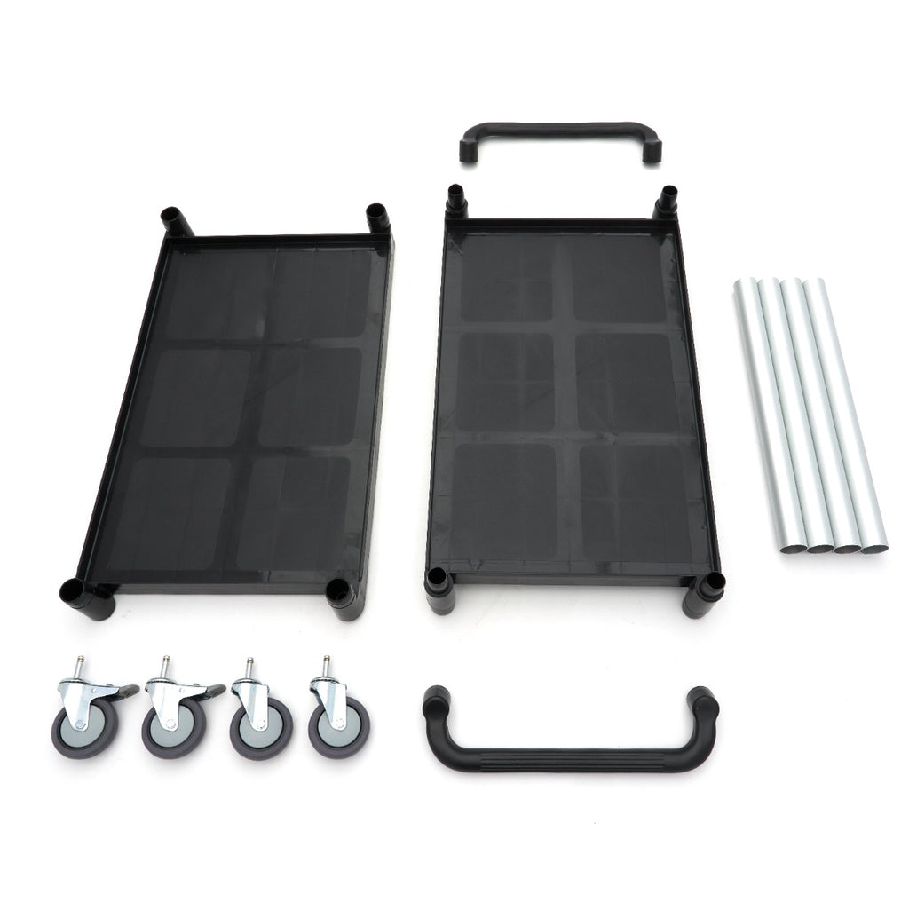 Servierwagen - Professionell - 2 Kunststoffablagen - 103 x 50,5 cm