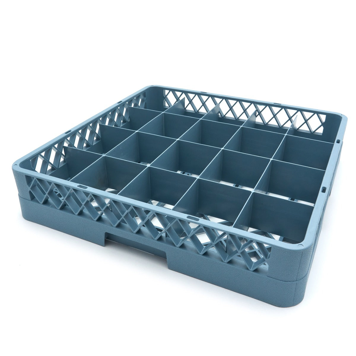 Cestello portabicchieri per lavastoviglie - Professionale - 50 x 50cm - 20 scomparti