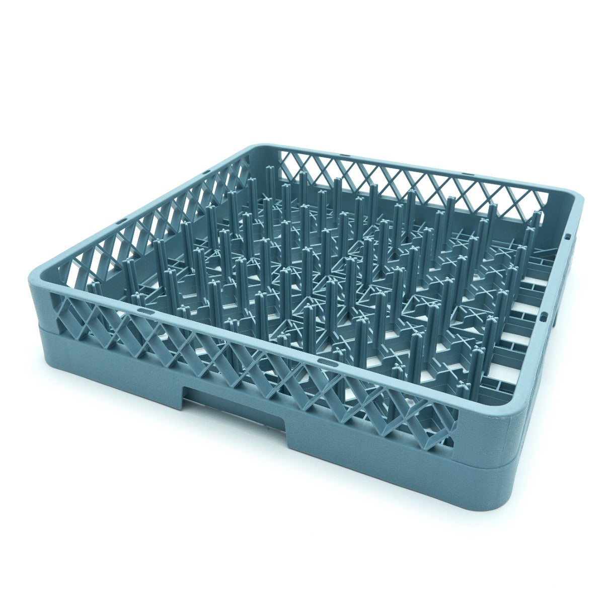 Cesto para pratos para máquina de lavar loiça - Profissional - 50 x 50cm - 64 compartimentos