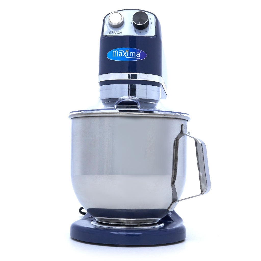 Planetenrührmaschine - Professionell - 7L - bis zu 2kg Teig - Stahlblau