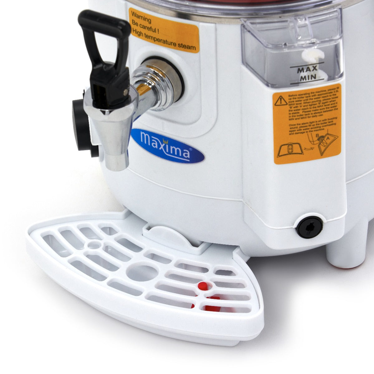 Dispenser di cioccolata calda - Professionale - 5L - Bianco