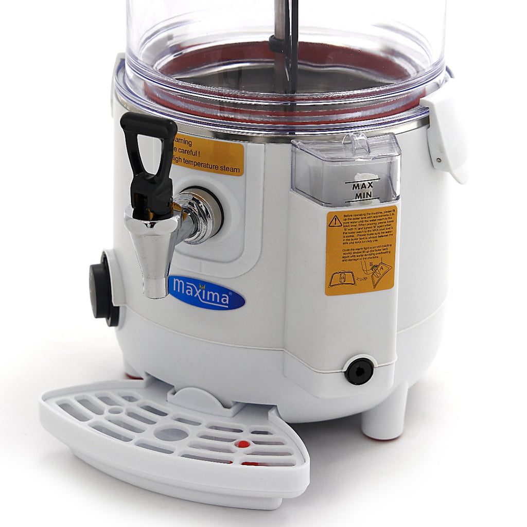 Dispensador de Chocolate Caliente - Profesional - 10L - Blanco