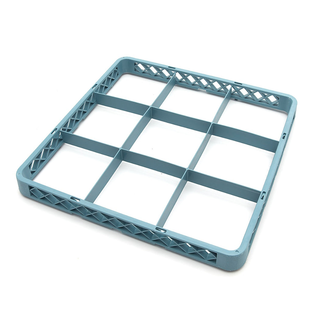 Extensor de cesto para copos - Profissional - 50 x 50cm - 9 compartimentos