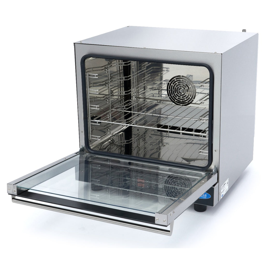 Horno de Vapor Combinado - Profesional - para 5 Bandejas (1/1 GN / 60 x 40 cm) - Pantalla Digital - 400V