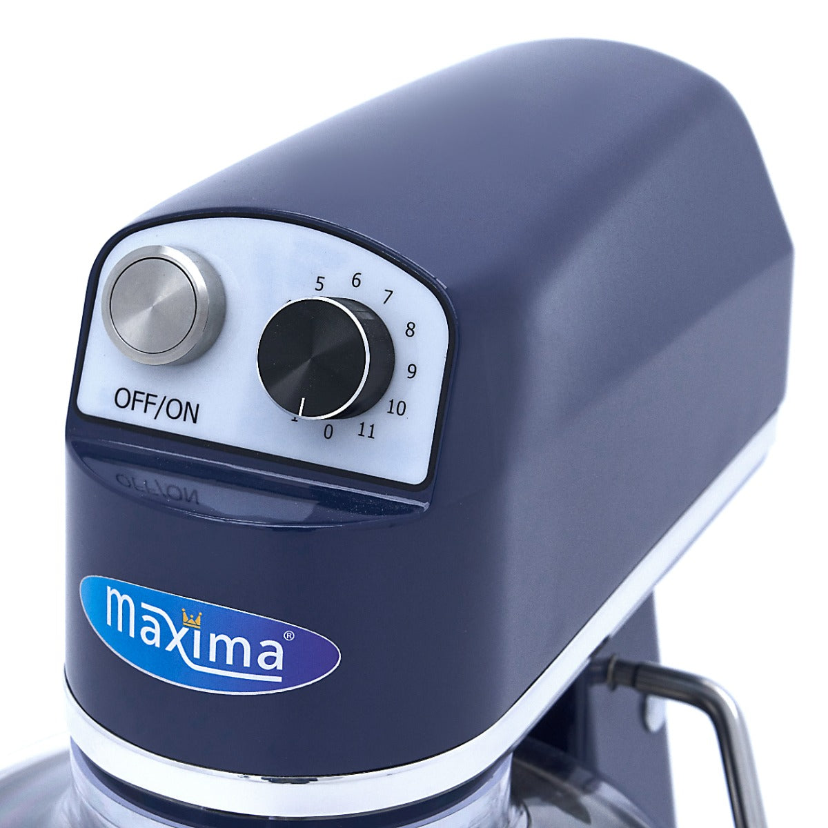 Planetenrührmaschine - Professionell - 7L - bis zu 2kg Teig - Stahlblau