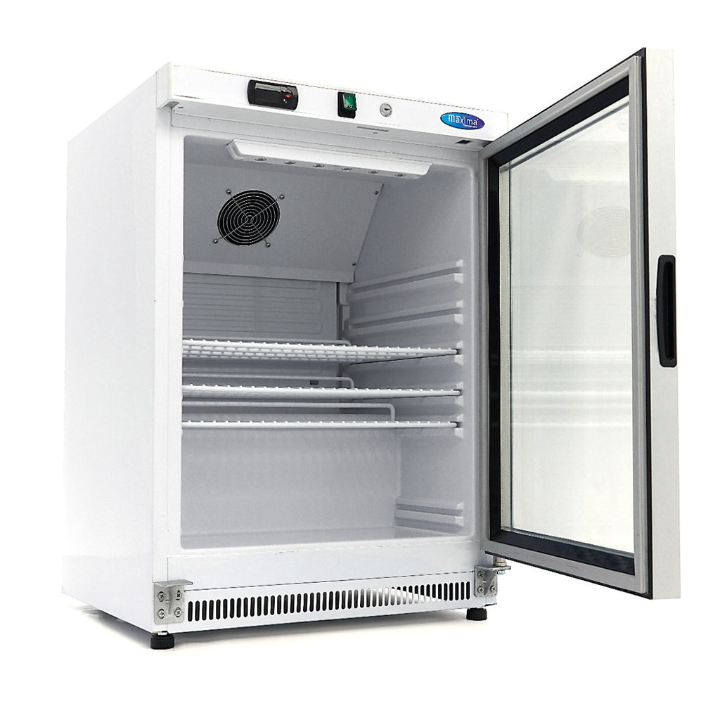 Frigorífico - Profissional - 200L - branco - com porta de vidro