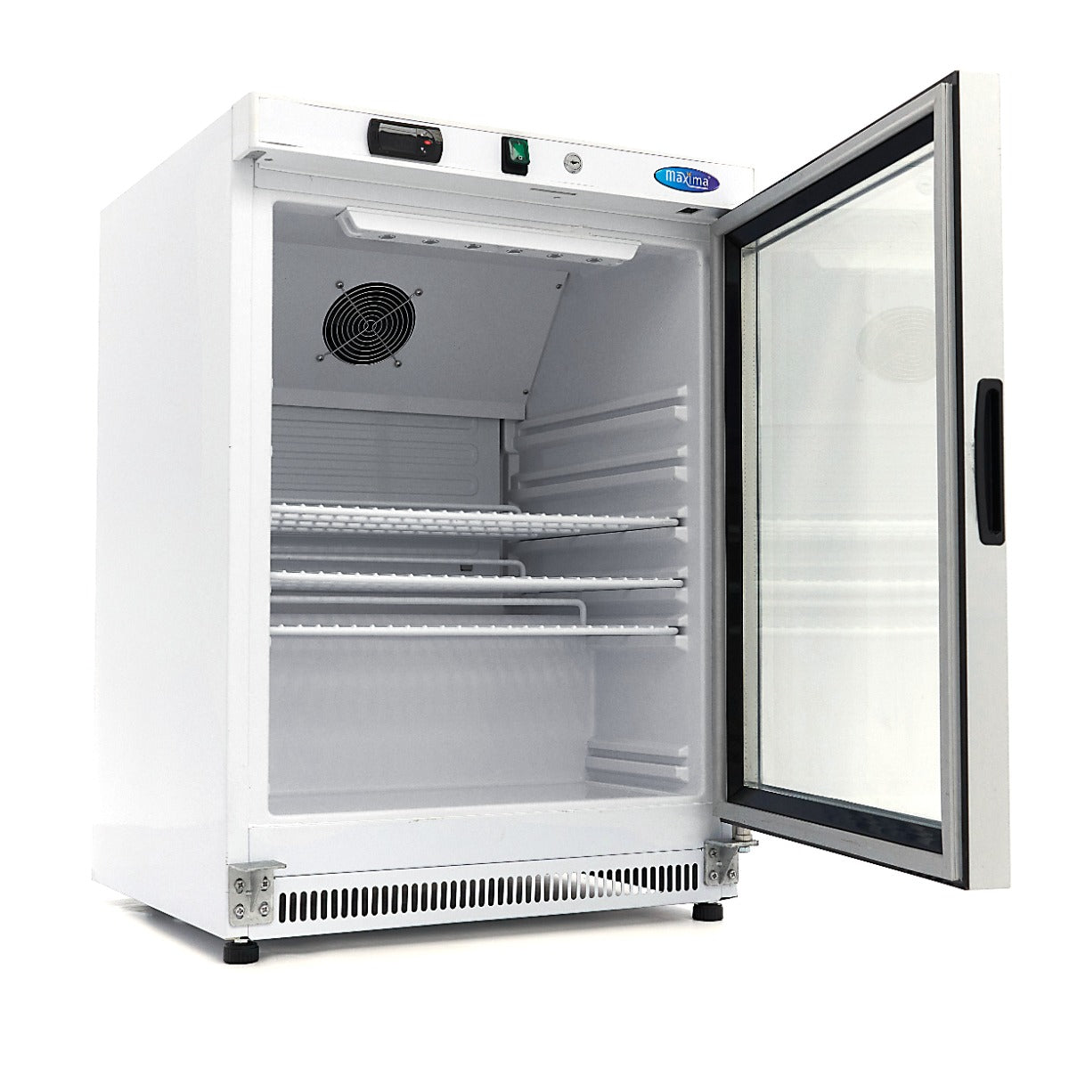 Frigorífico - Profissional - 200L - branco - com porta de vidro