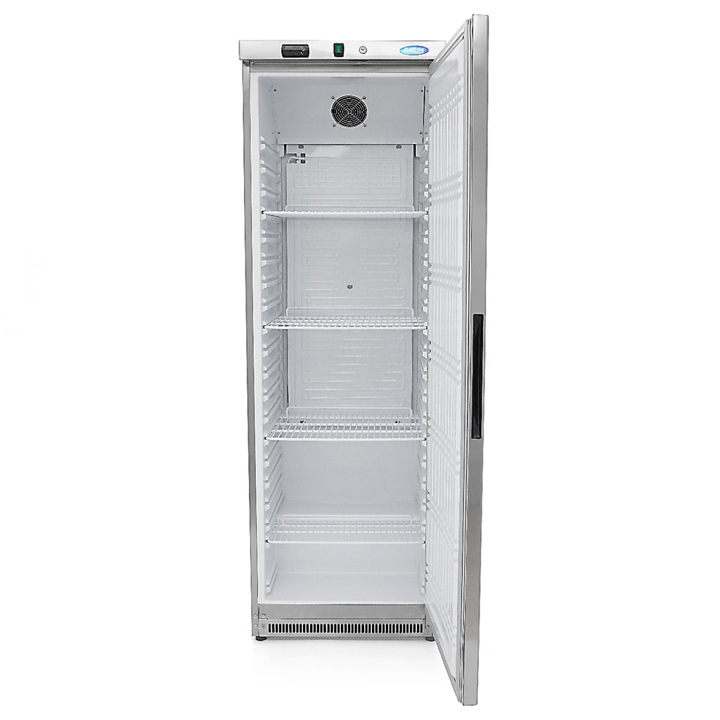 Frigorífico - Profesional - 400L - 4 Estantes Ajustable - Acero Inoxidable