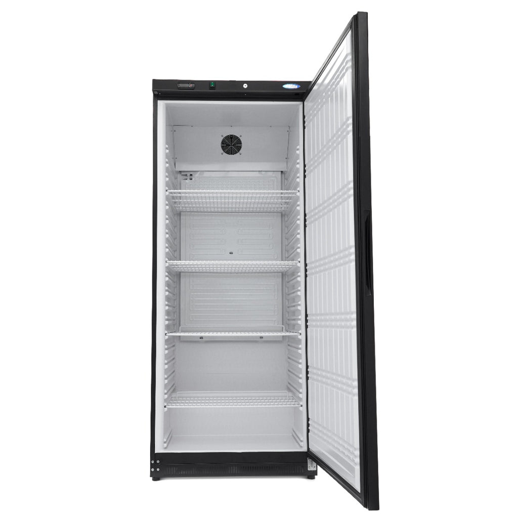 Frigorífico - Profesional - 600L - 4 Estantes Ajustable - Negro