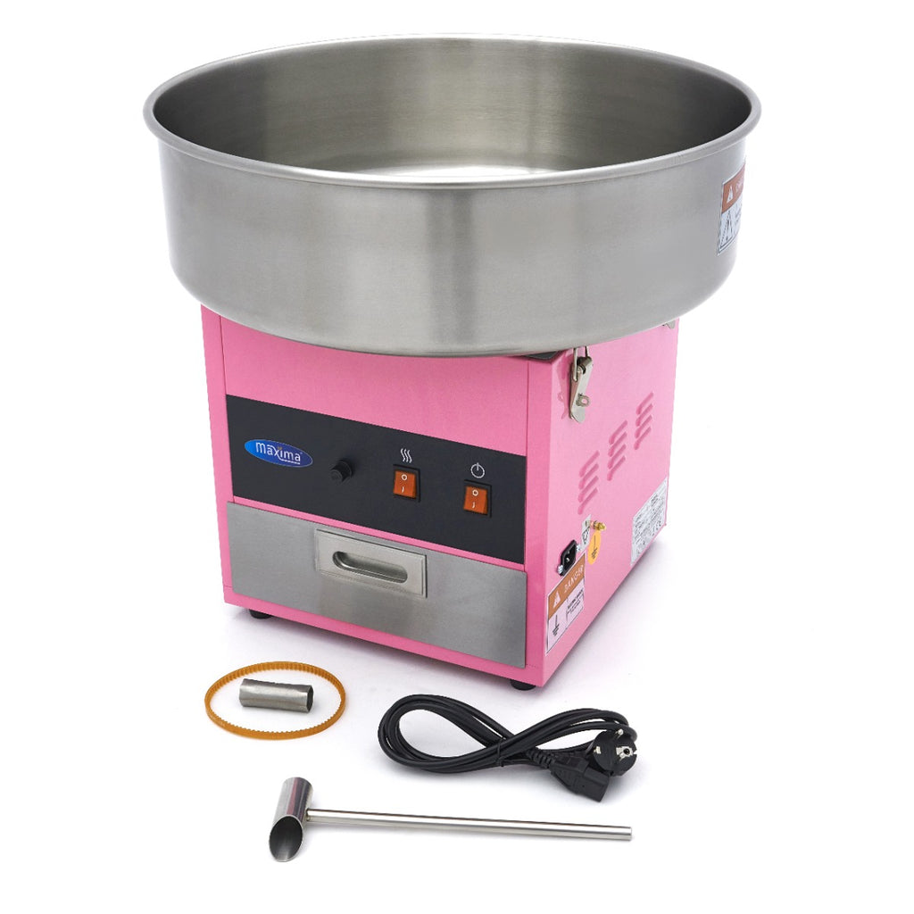 Zuckerwattemaschine - Professionell - Ø 52 cm - Rosa