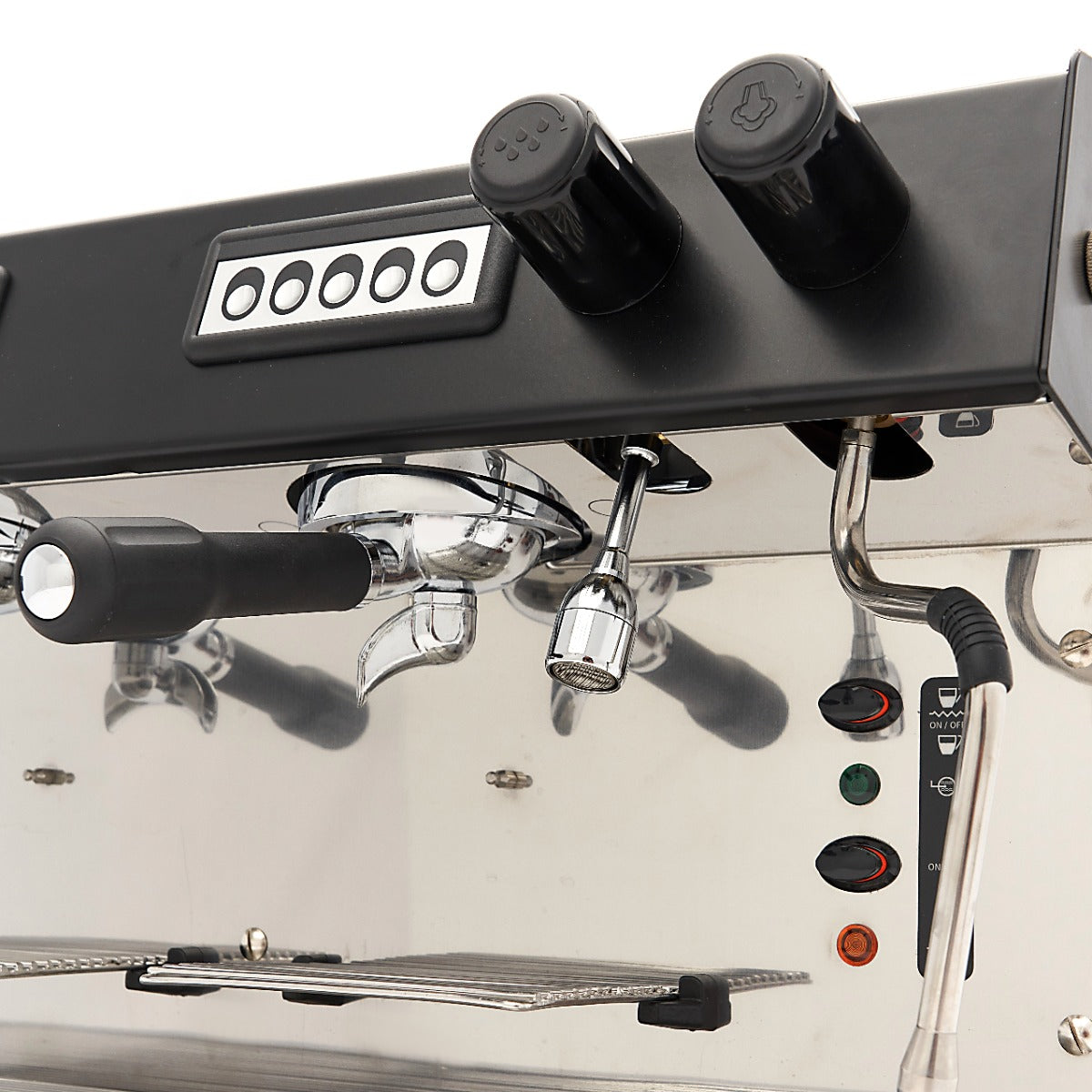 Máquina de Café Espresso - Profesional - 2 Pistones - 360  Tazas por Hora