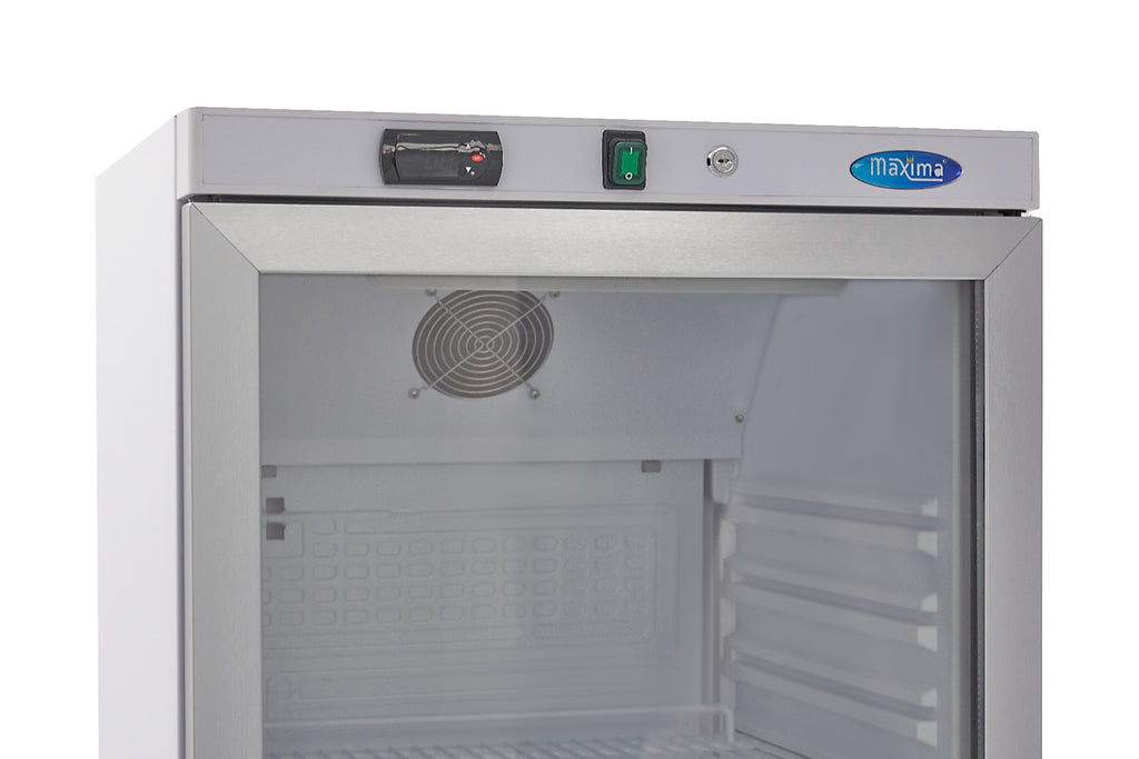 Kühlschrank - Professionell - 400L - weiß - mit Glastür