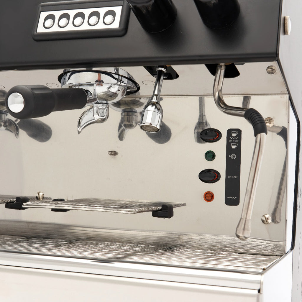 Máquina de Café Espresso - Profesional - 2 Pistones - 360  Tazas por Hora