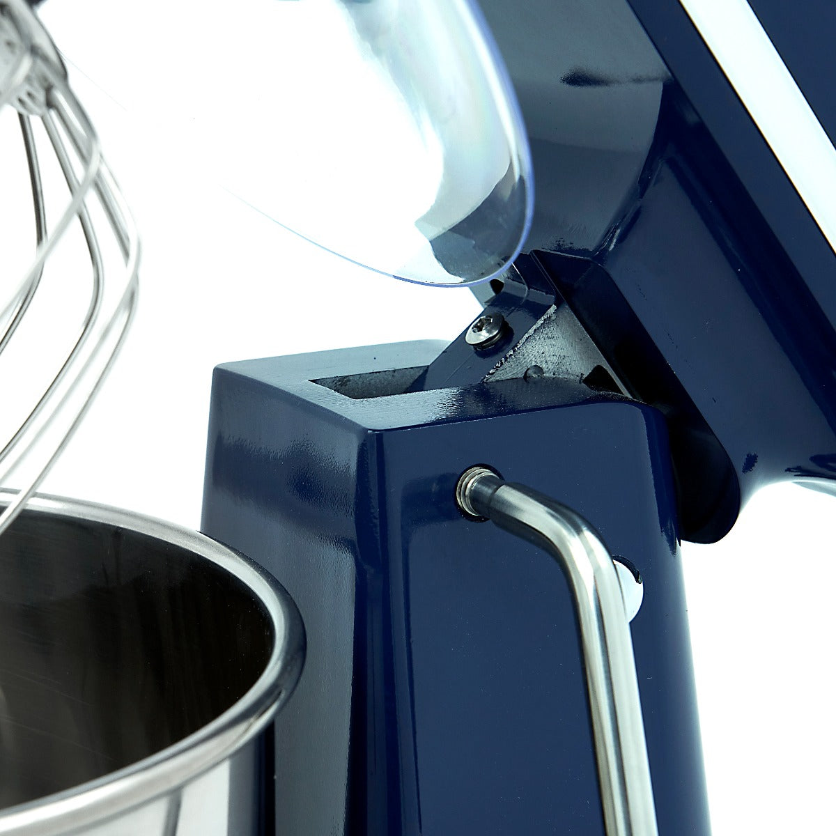 Planetenrührmaschine - Professionell - 7L - bis zu 2kg Teig - Stahlblau