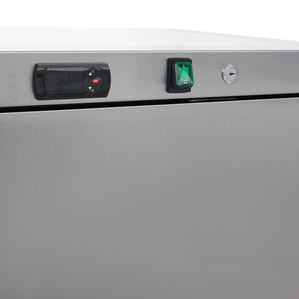 Frigorífico - Profesional - 400L - 4 Estantes Ajustable - Acero Inoxidable