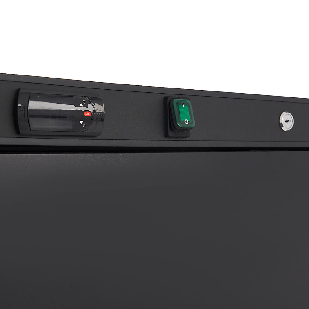 Congelador - Profesional - 600L - 6 Estantes Fijos - Negro