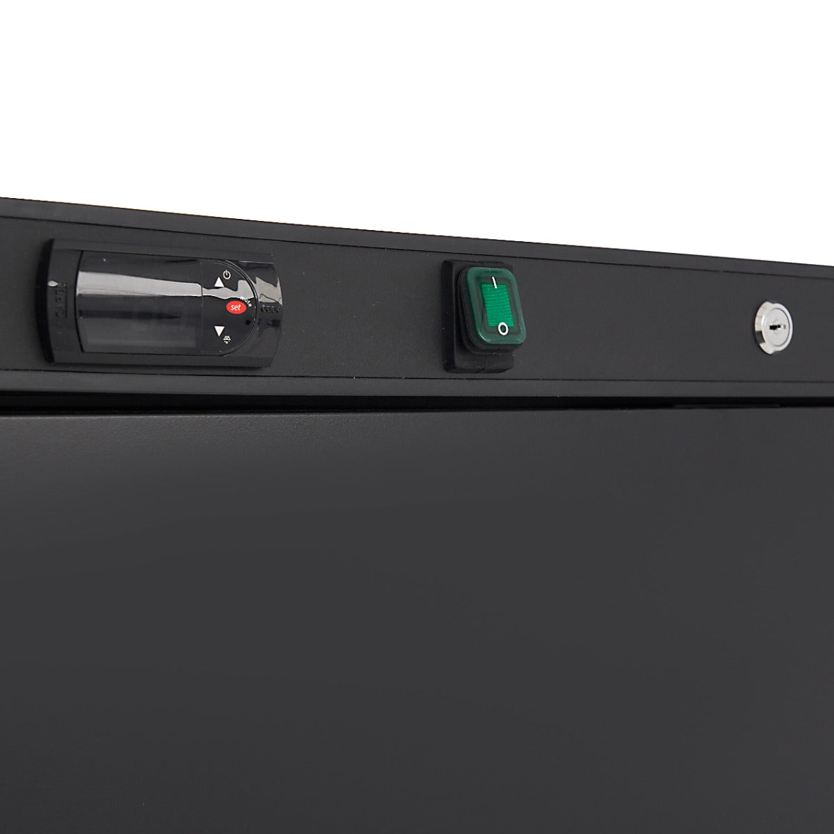 Congelador - Profesional - 600L - 6 Estantes Fijos - Negro