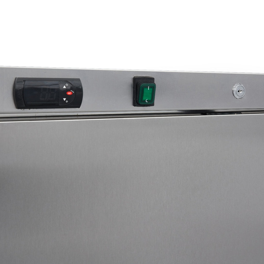 Congelatore - Professionale - 600L - 6 ripiani fissi - Acciaio inox